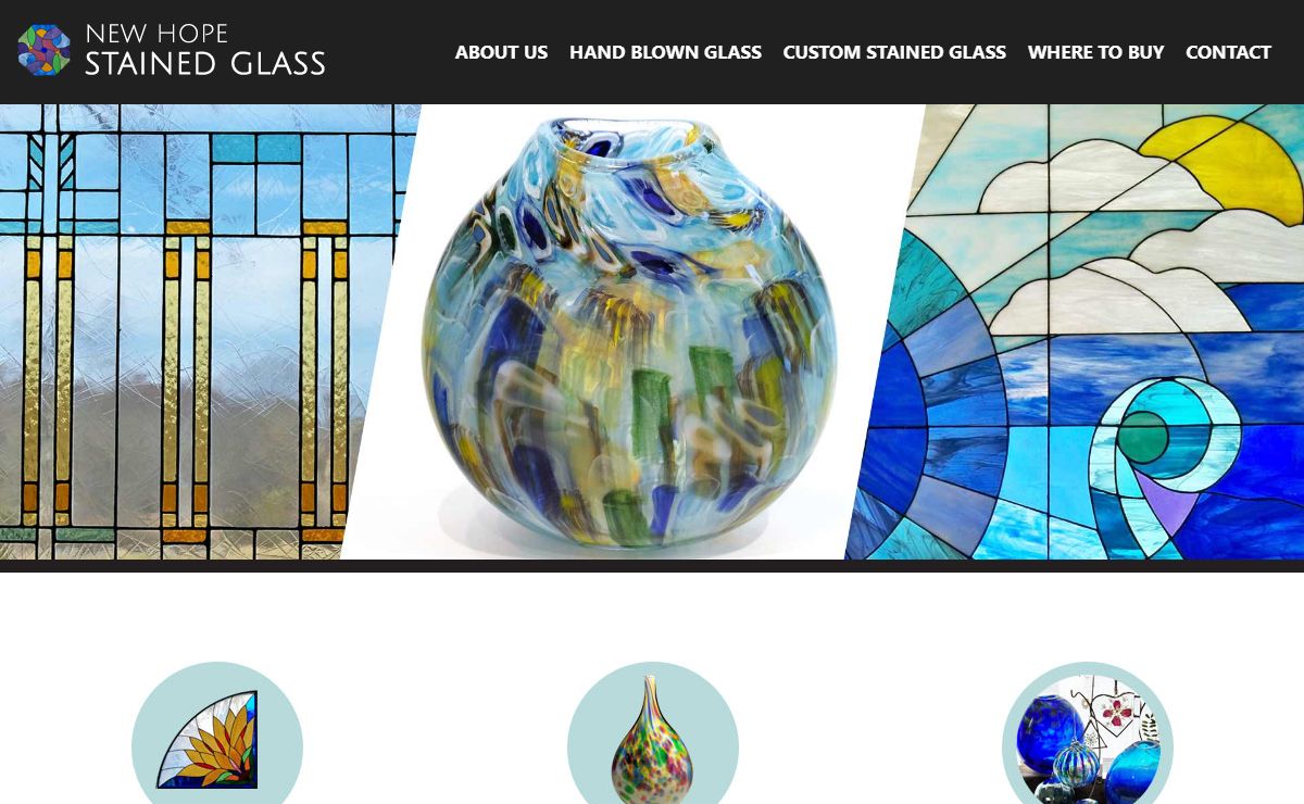 Stained Glass Artist | Stained Glass Windows | Hand Blown Glass Artist | Bucks County, PA
