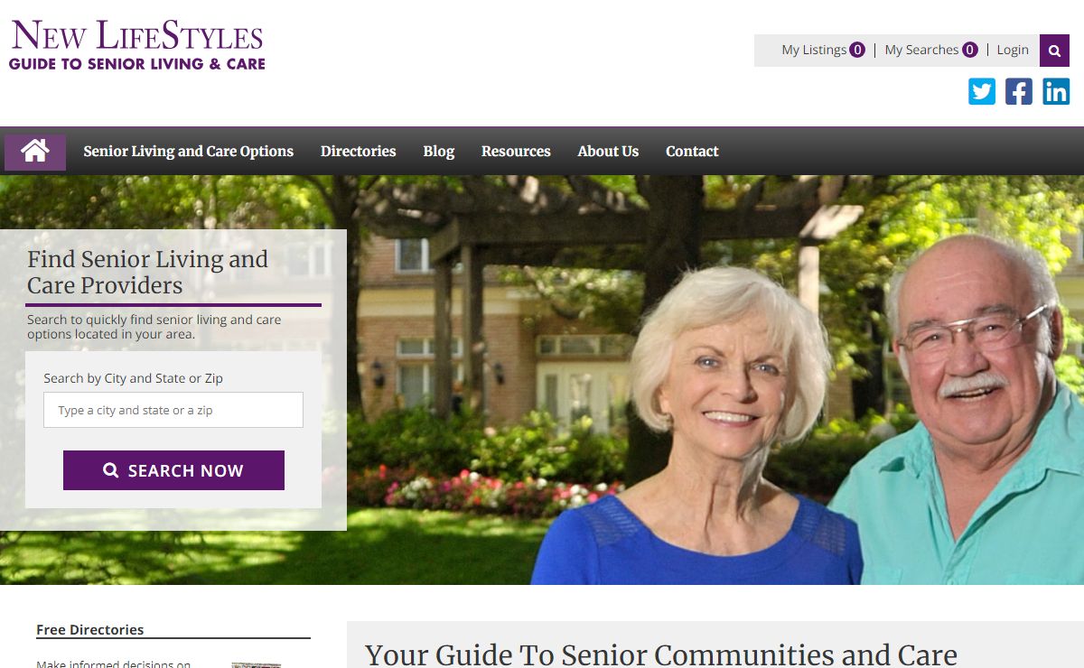 New LifeStyles Online | A Guide for Senior Living and Care in the US