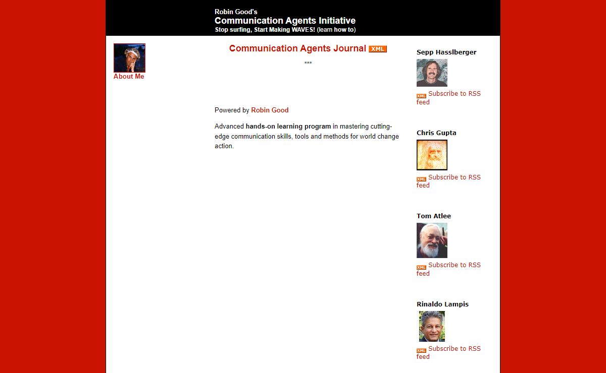 Communication Agents Initiative - Official Home Page