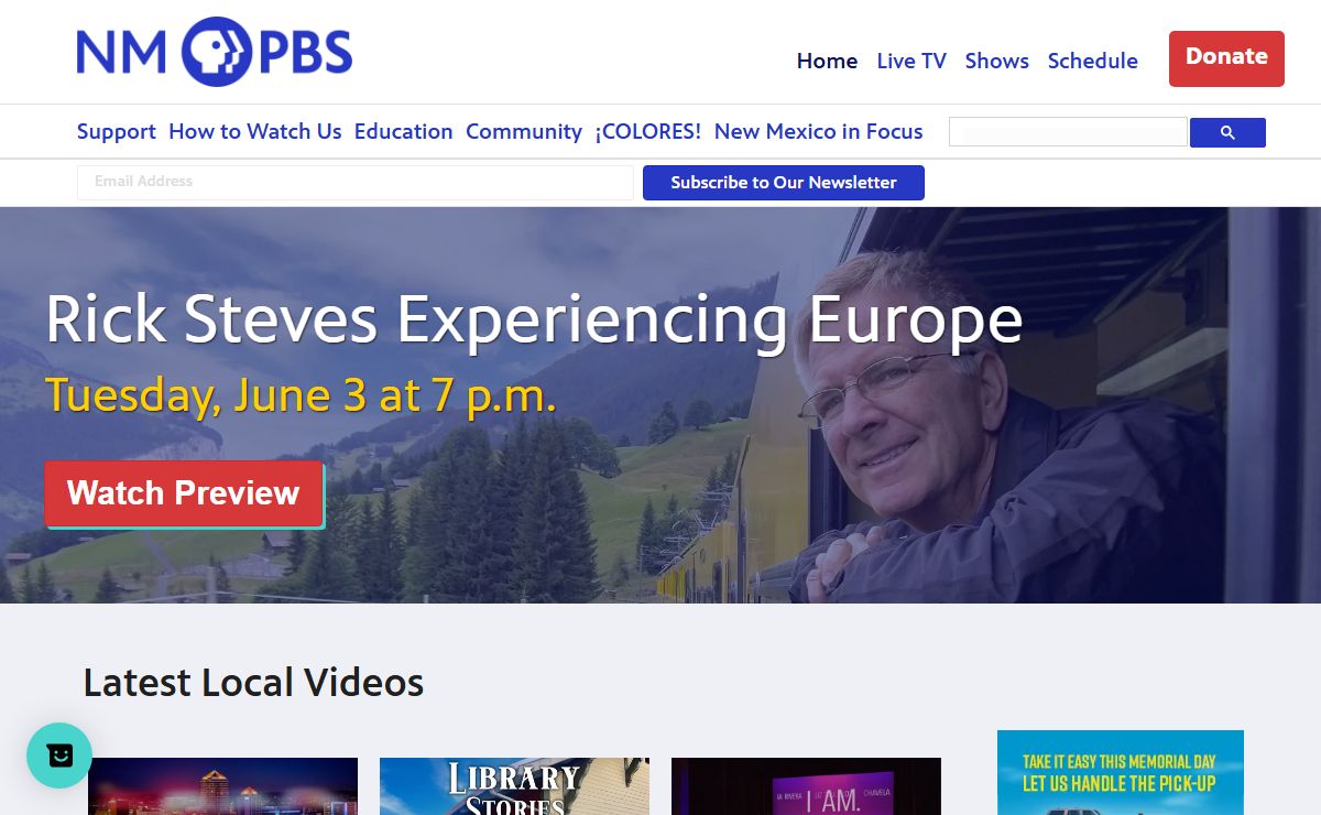 New Mexico PBS, KNME-TV - Stream News, Kids, Drama and More