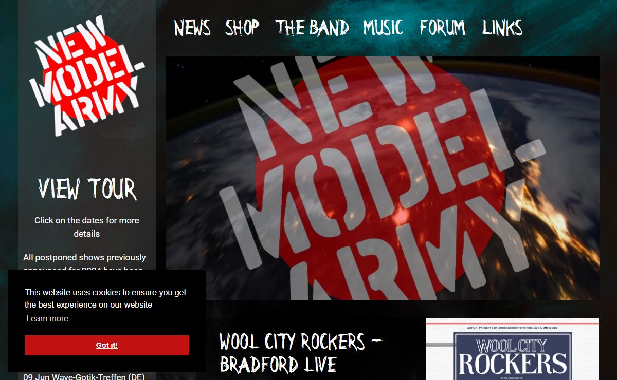 New Model Army - Home