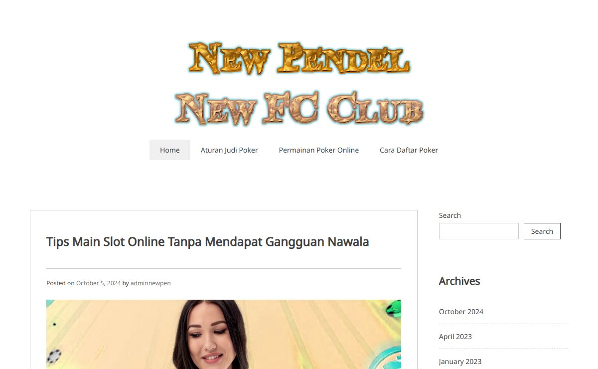 New Pendel New FC Club - Situs Betting Judi Bola Ahli Adu Domino99