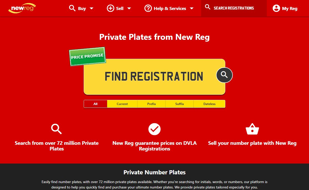 Private Number Plates For Sale