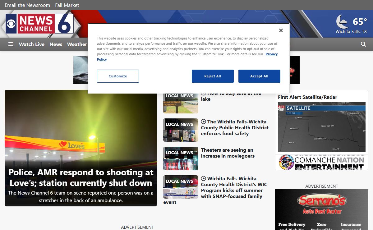 News Channel 6 | Wichita Falls, TX | KAUZ