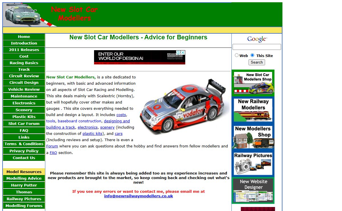 New Slot Car Modellers - Slot Car Advice For Beginners