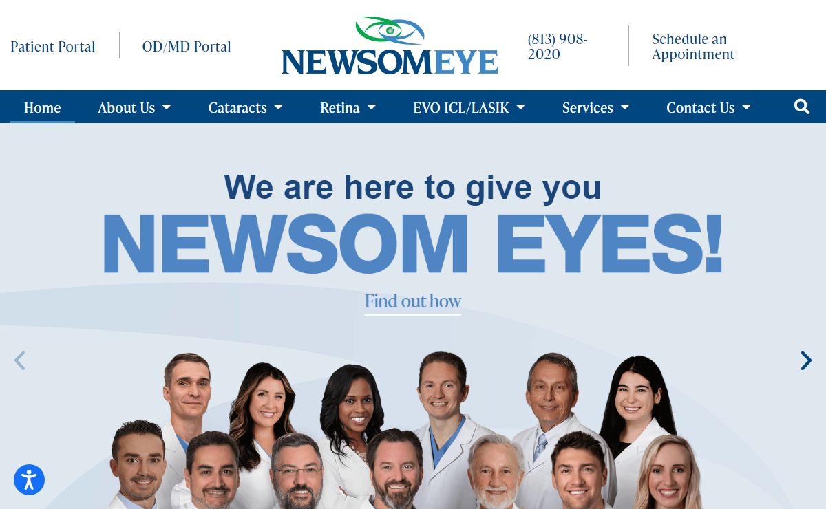 Cataract Surgeon Tampa, FL | Newsom Eye | Ophthalmologist / LASIK