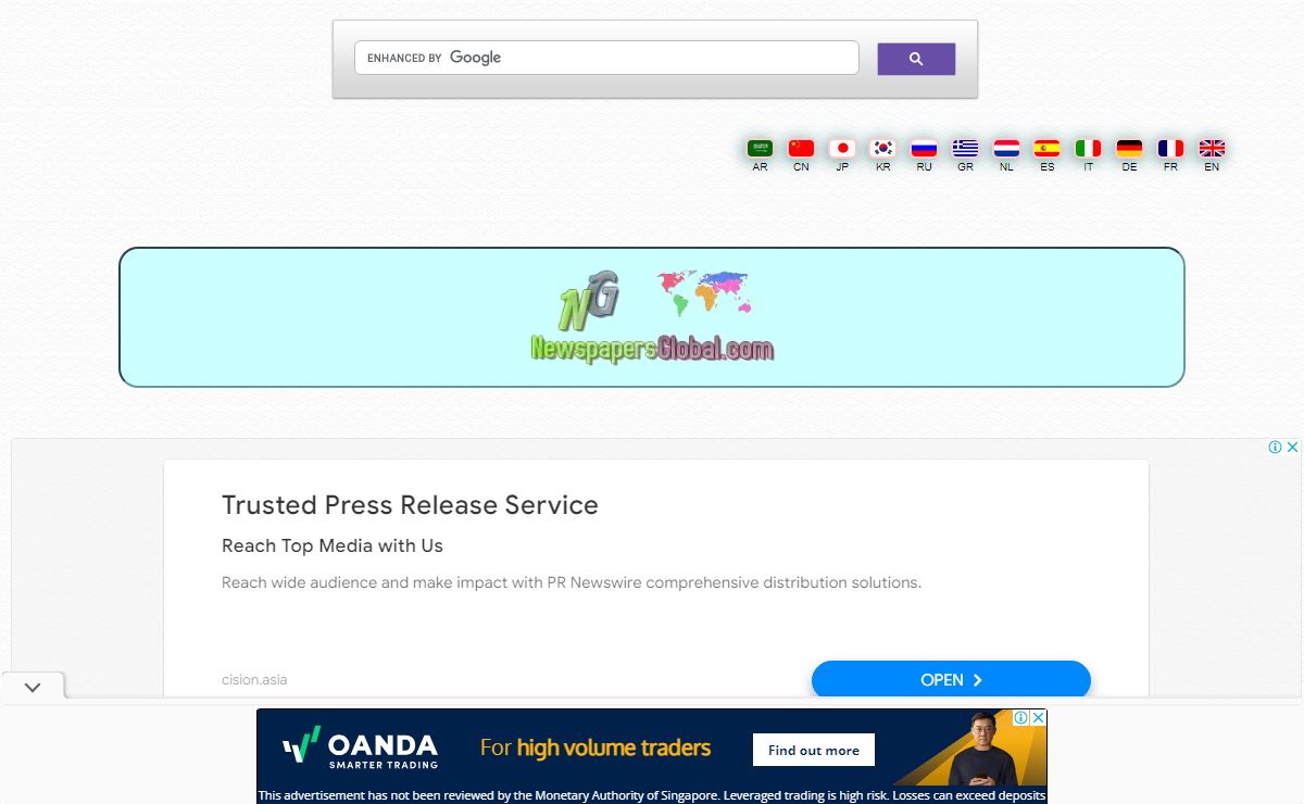 Global Newspapers - World Newspaper - Online News