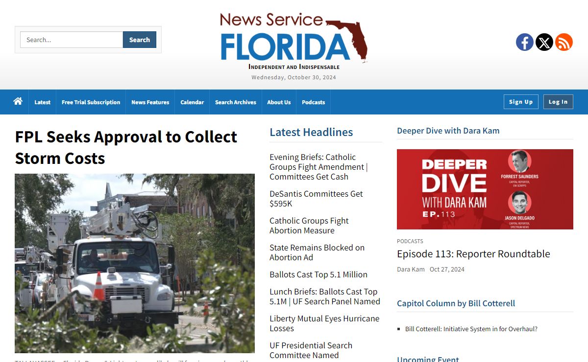 newsserviceflorida.com | Independent and Indispensable