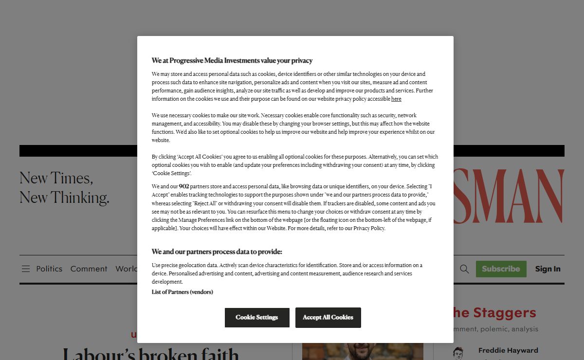 New Statesman | UK Politics & Culture Magazine