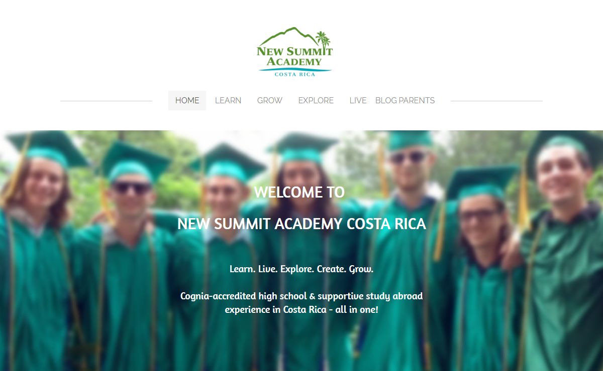 New Summit Academy Costa Rica - Supportive Boarding School
