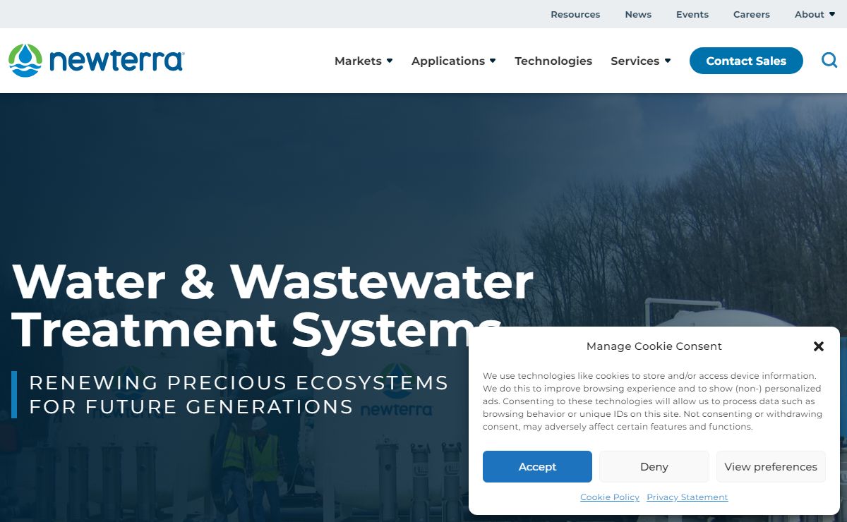 Water and Wastewater Treatment Systems | Newterra