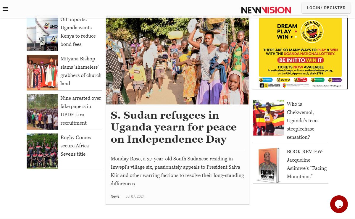 New Vision: Your trusted source for breaking news, analysis, exclusive interviews,headlines, and videos at newvision.co.ug - New Vision Official