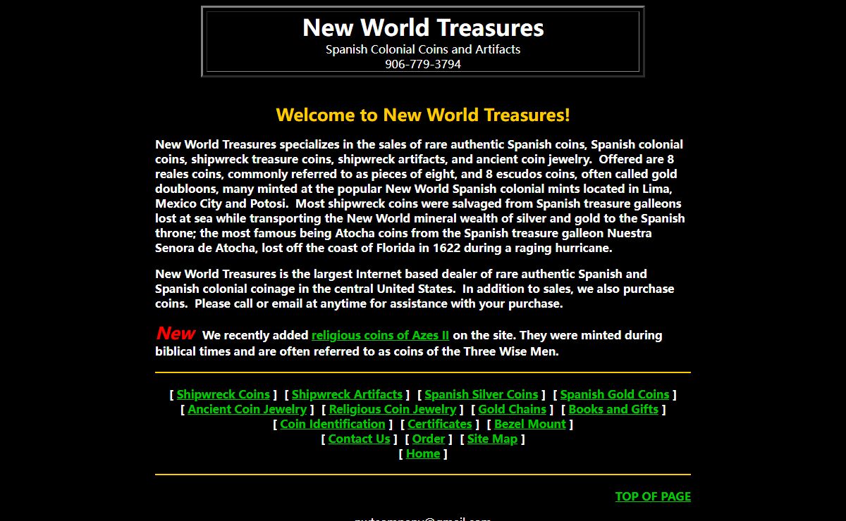 Spanish colonial coins, Atocha shipwreck coins, and ancient coin jewelry