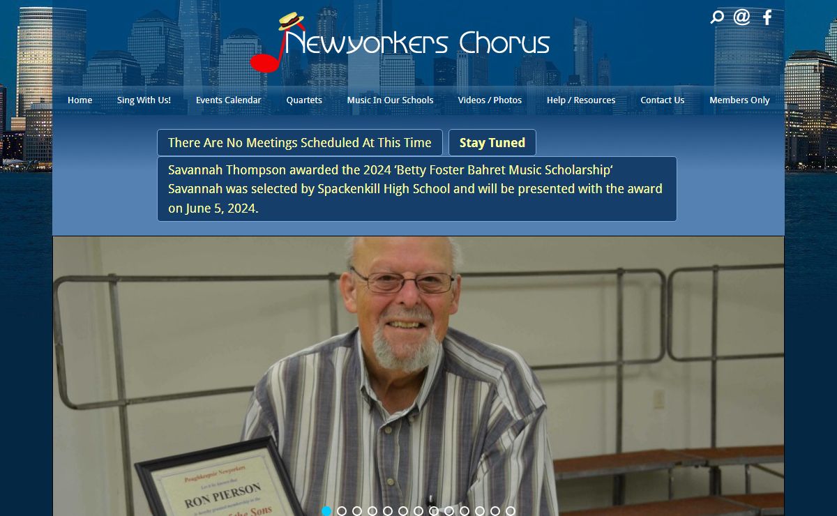Poughkeepsie Newyorkers | American Barbershop Singers