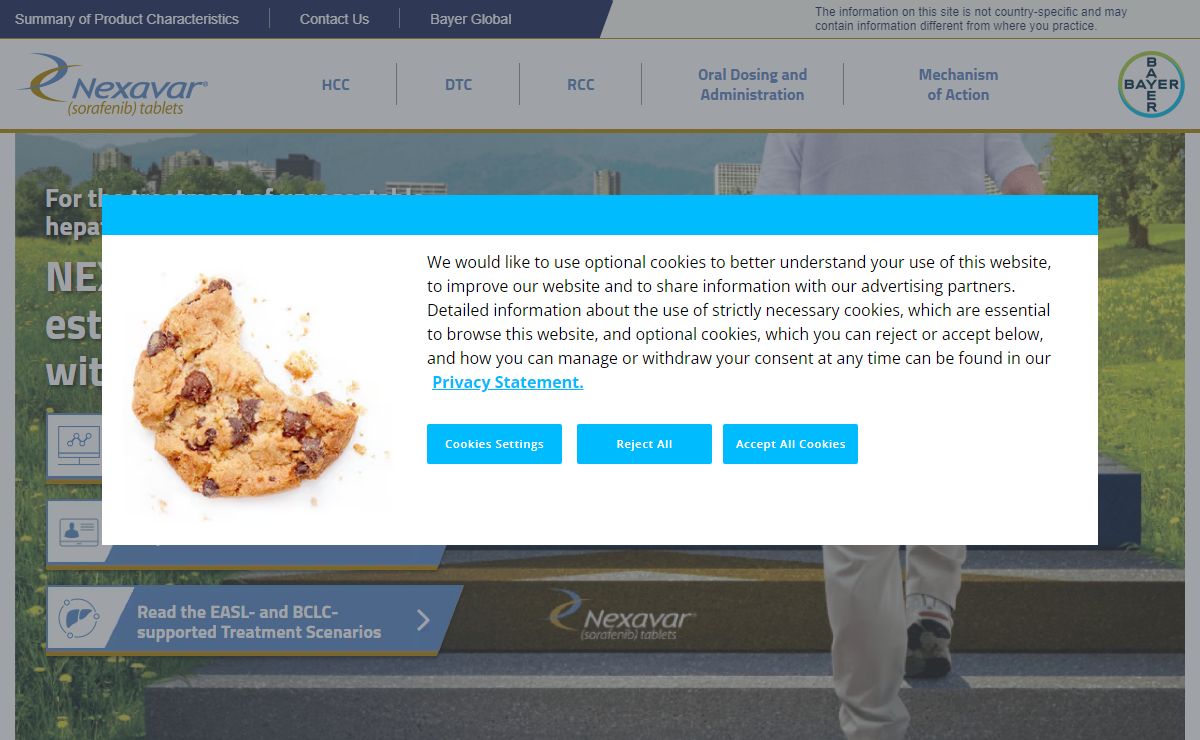 Global Healthcare Provider (HCP) Website | NEXAVAR® (sorafenib)