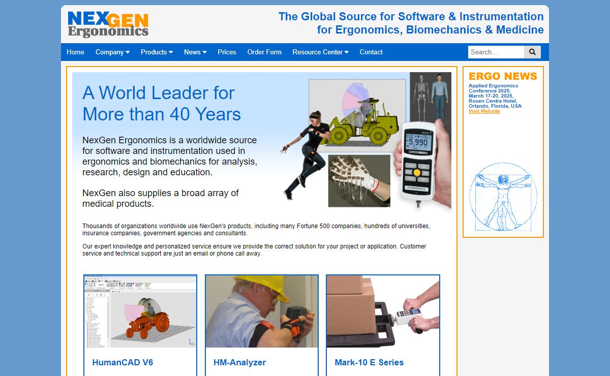 NexGen Ergonomics - Welcome