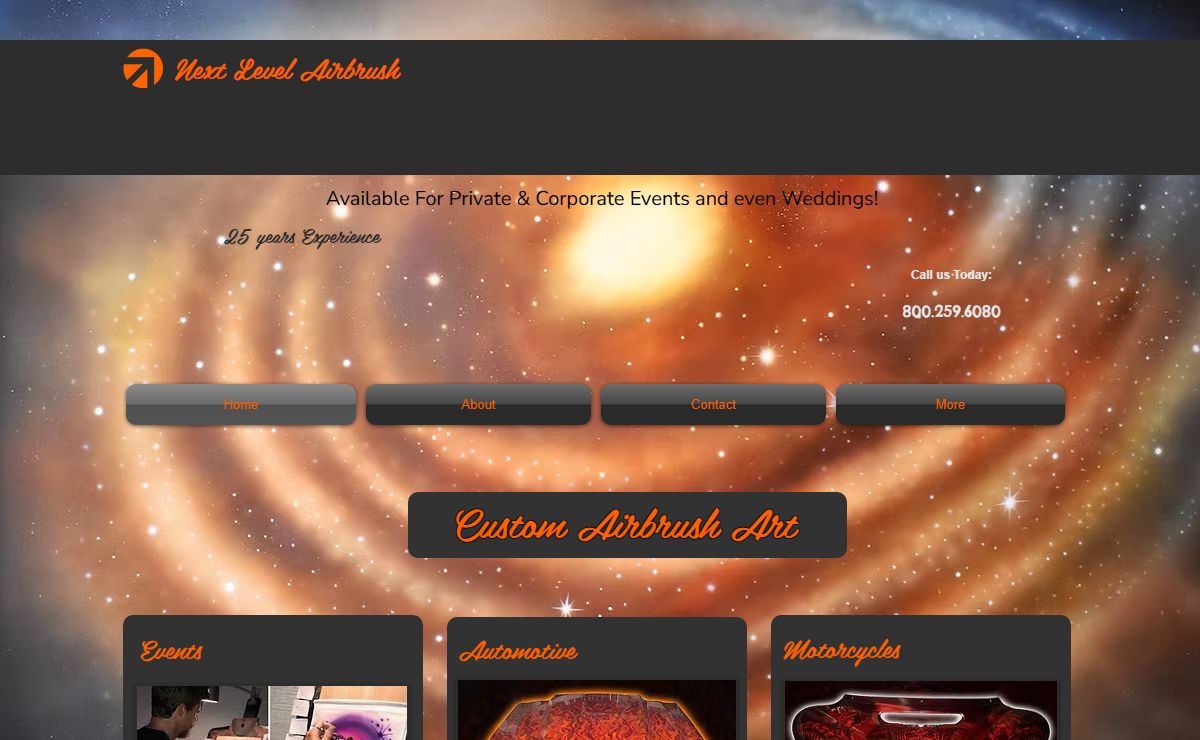 Professional & Custom Airbrush Artist in Georgia | Next Level Airbrush