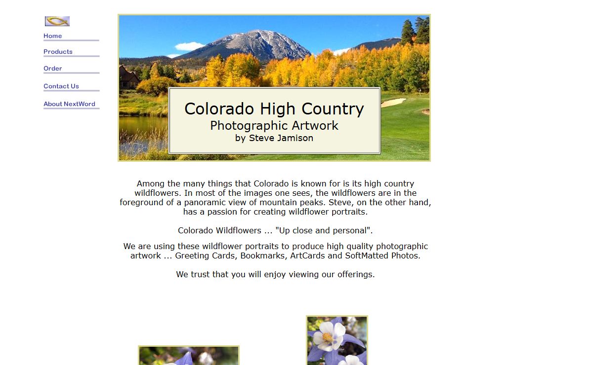 Colorado Wildflowers: Greeting Cards, Bookmarks, ArtCards and Photos.