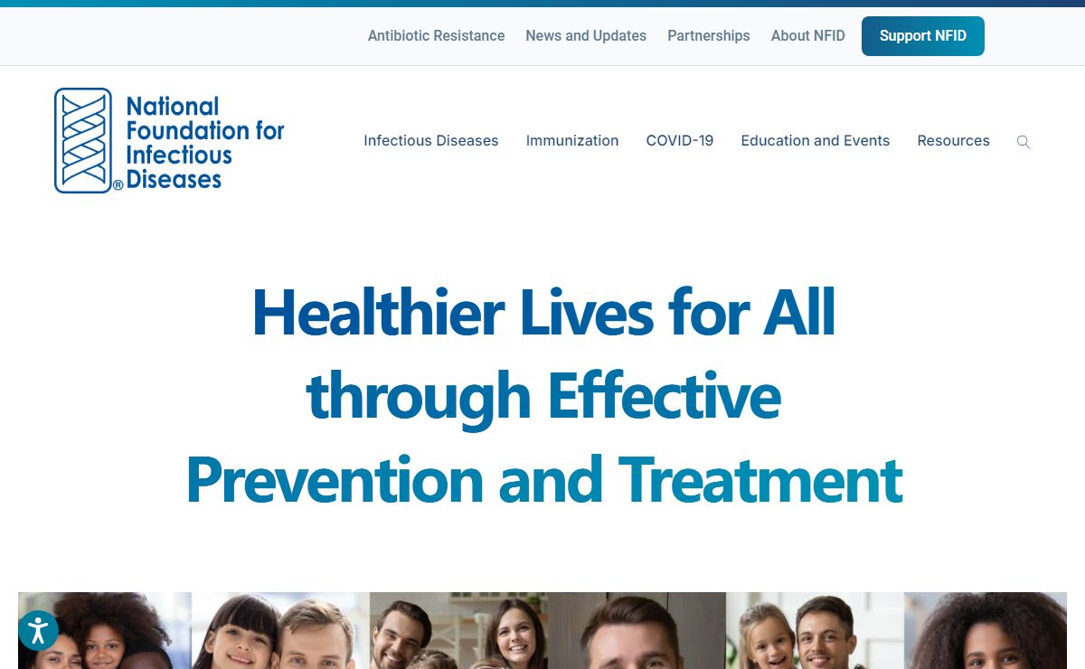National Foundation for Infectious Diseases - Healthier Lives for All Through Effective Prevention and Treatment