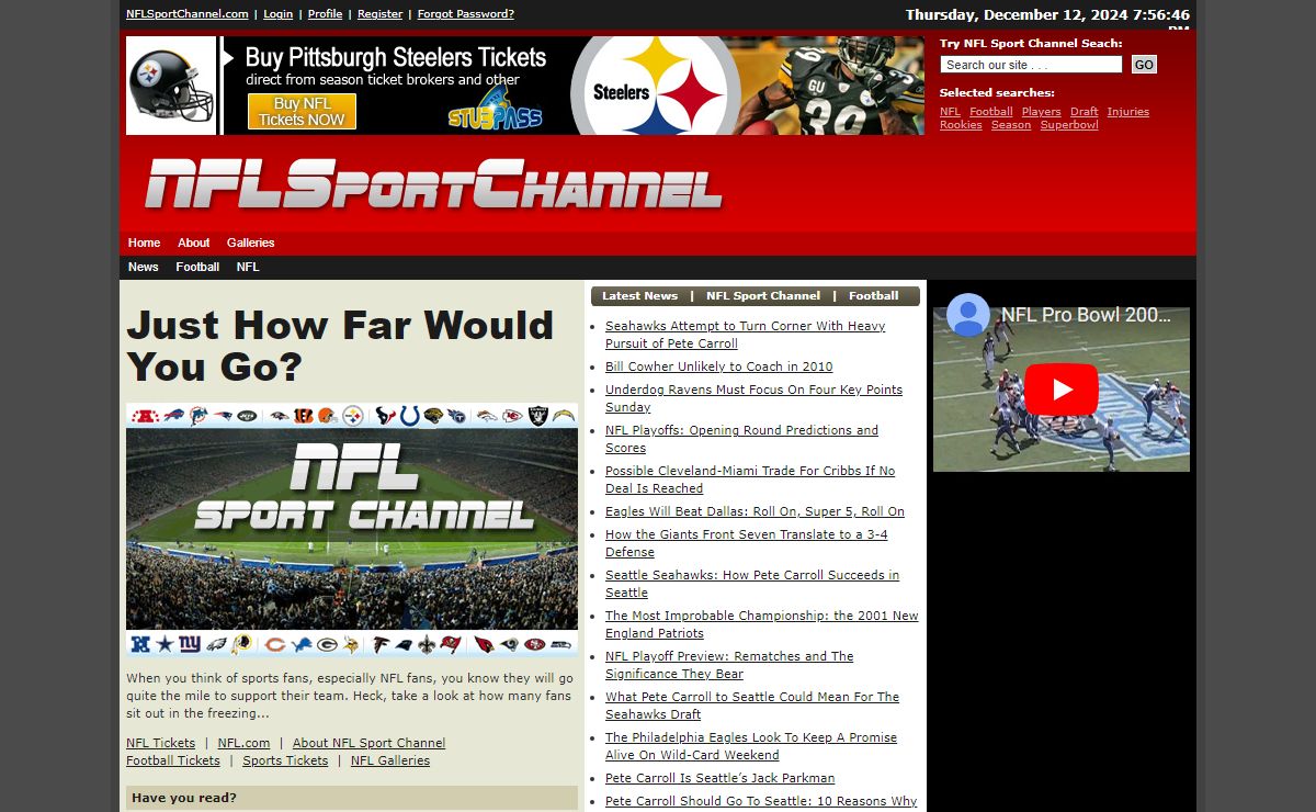 NFL Sport Channel | Just another WordPress weblog