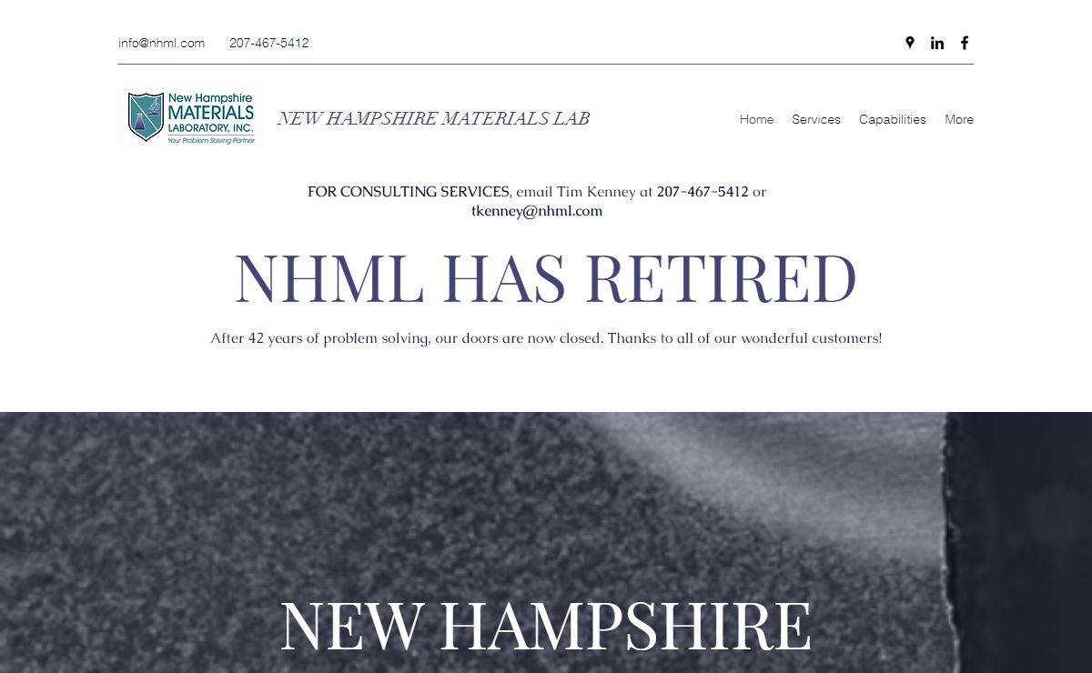Home | New Hampshire Materials Lab