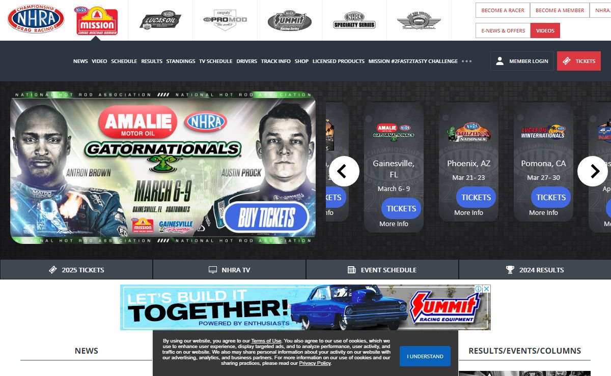Mission Foods Drag Racing Series | NHRA
