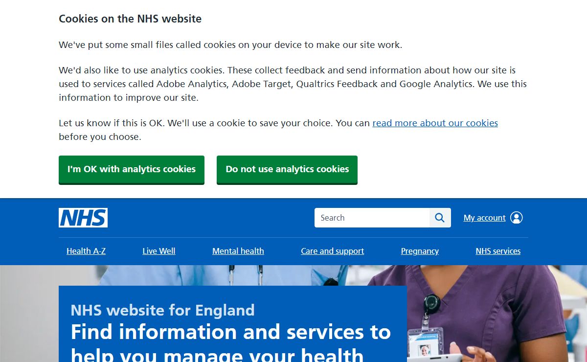 NHS website for England - NHS