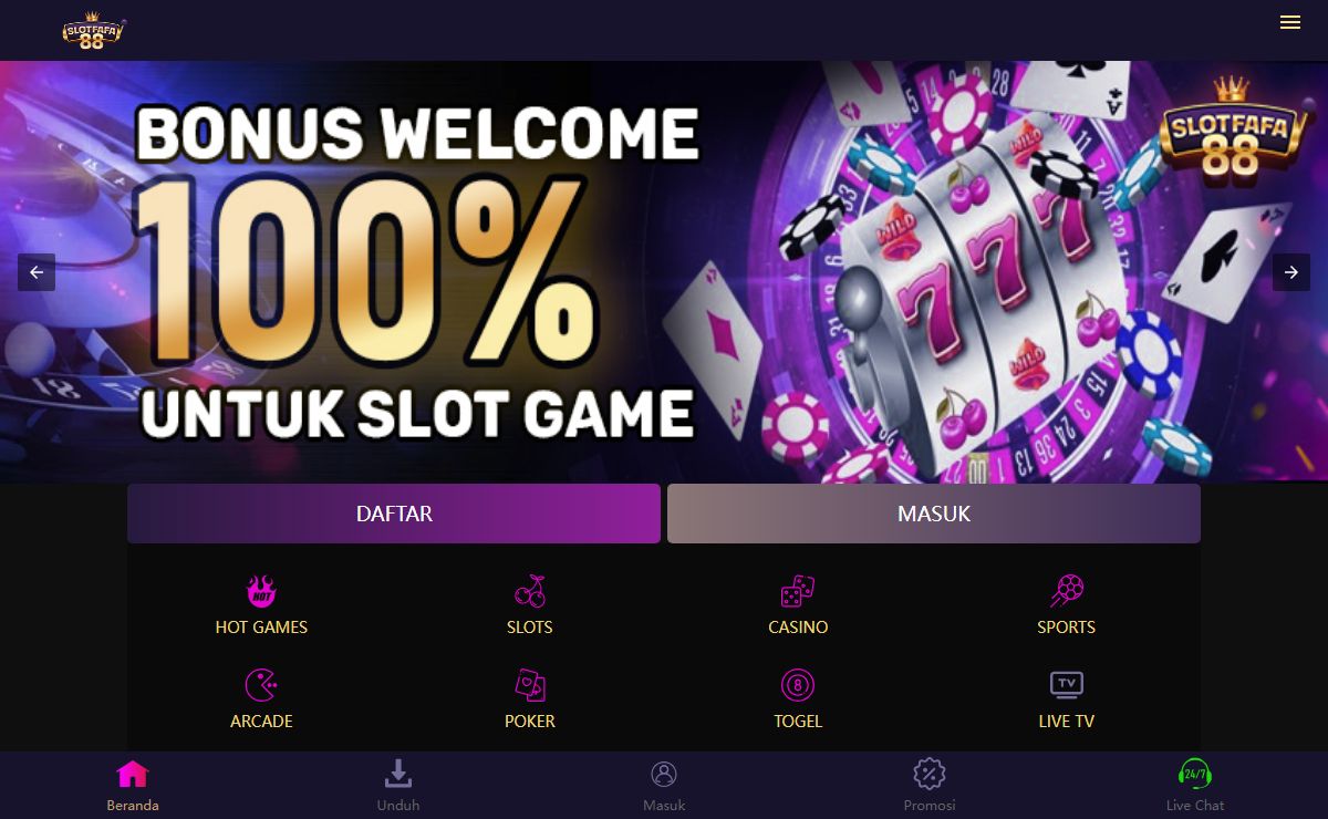 SLOT88: Slotfafa88 Situs Judi Slot Gacor Gampang Menang 2023