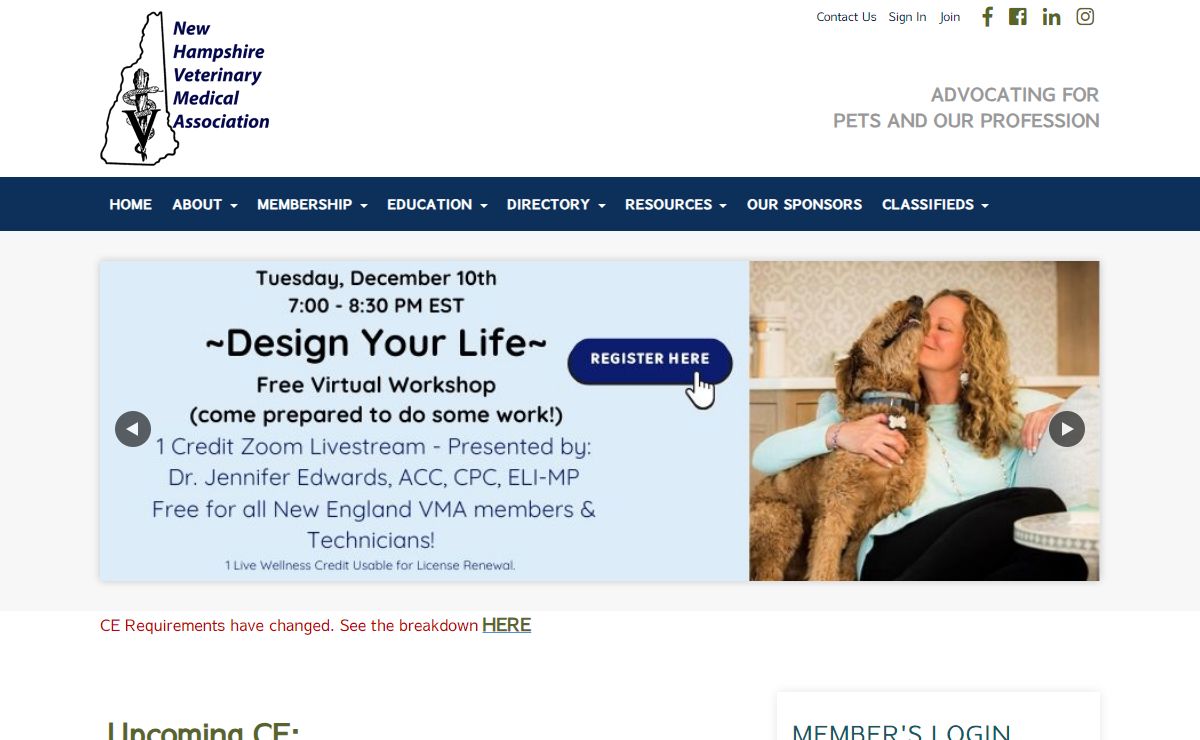 New Hampshire Veterinary Medical Association