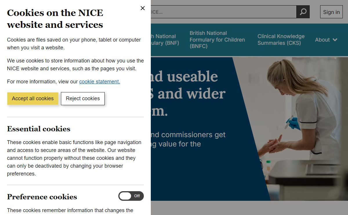 Homepage | NICE