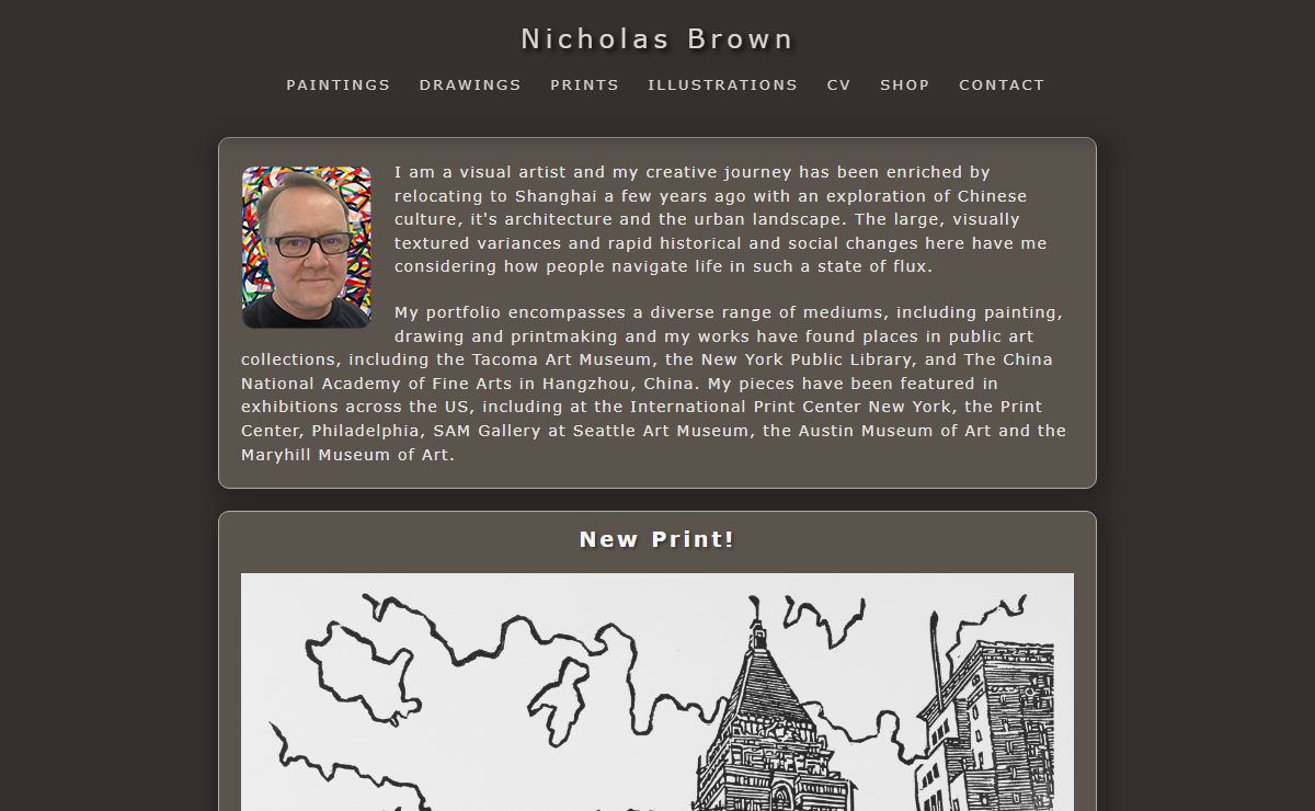 Nicholas Brown - Artist