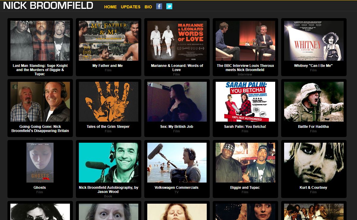 Nick Broomfield's Official Website