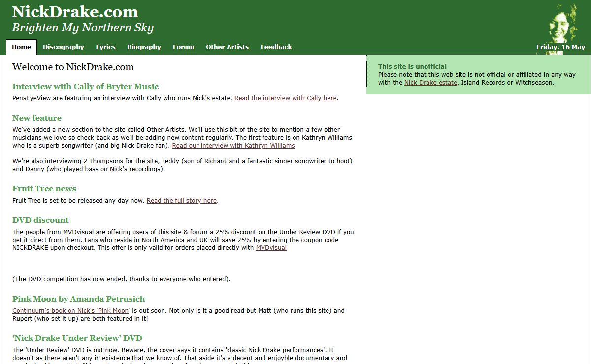 Nick Drake.com