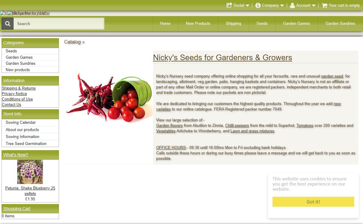 Nicky's Seeds