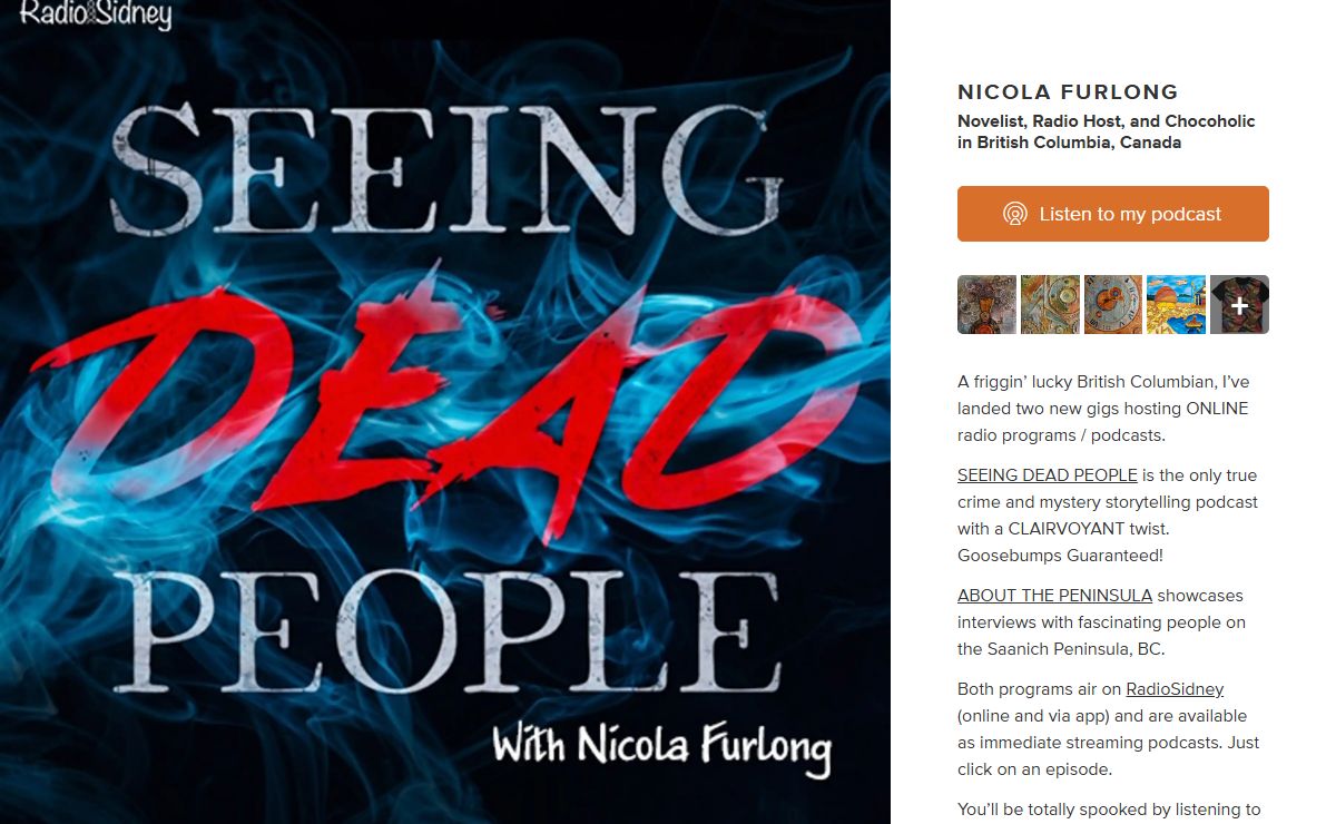 Nicola Furlong - Chocoholic Artist & Novelist, BC