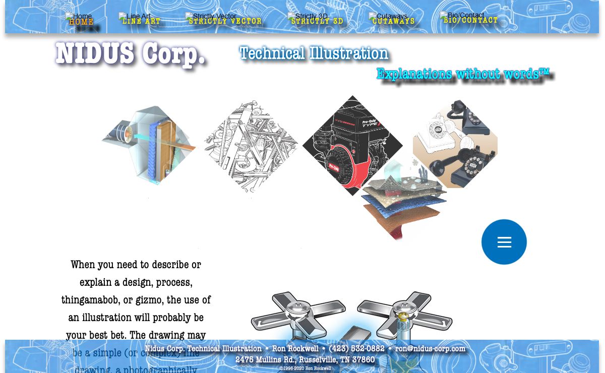 Nidus Corp. Technical Illustration