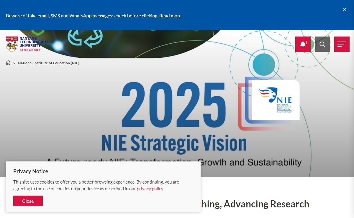 National Institute of Education (NIE) | NTU Singapore