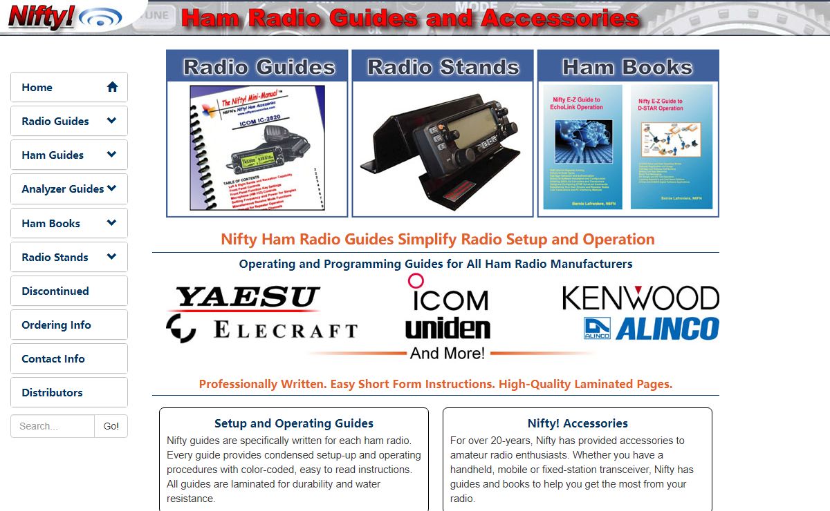 Ham Radio Guides, Books and Accessories | Nifty Accessories