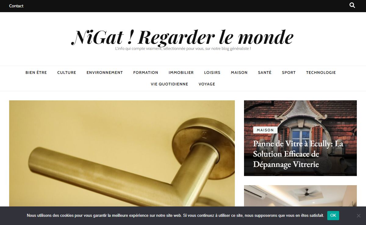 NiGat ! Regarder le monde - L'info qui compte vraiment, sélectionnée pour vous, sur notre blog généraliste !