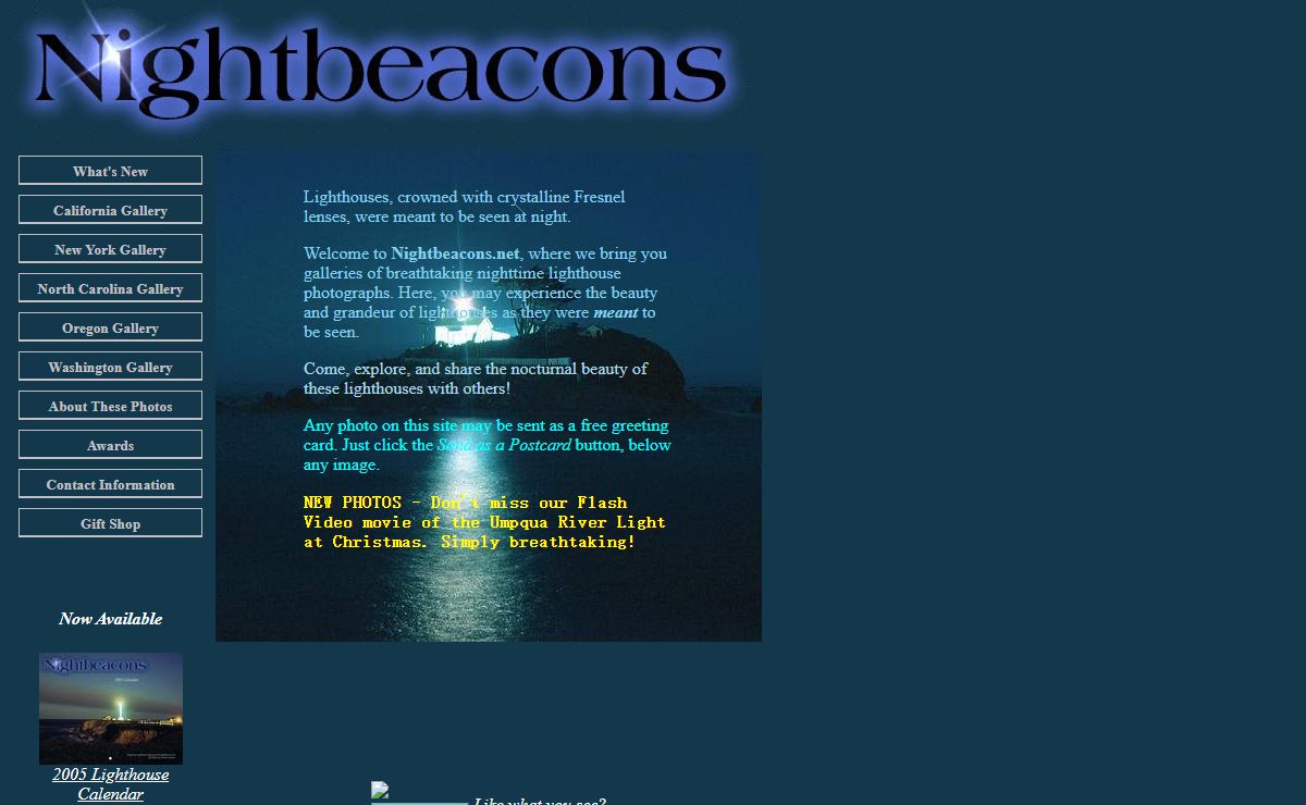 Nightbeacons - Lighthouses at Night