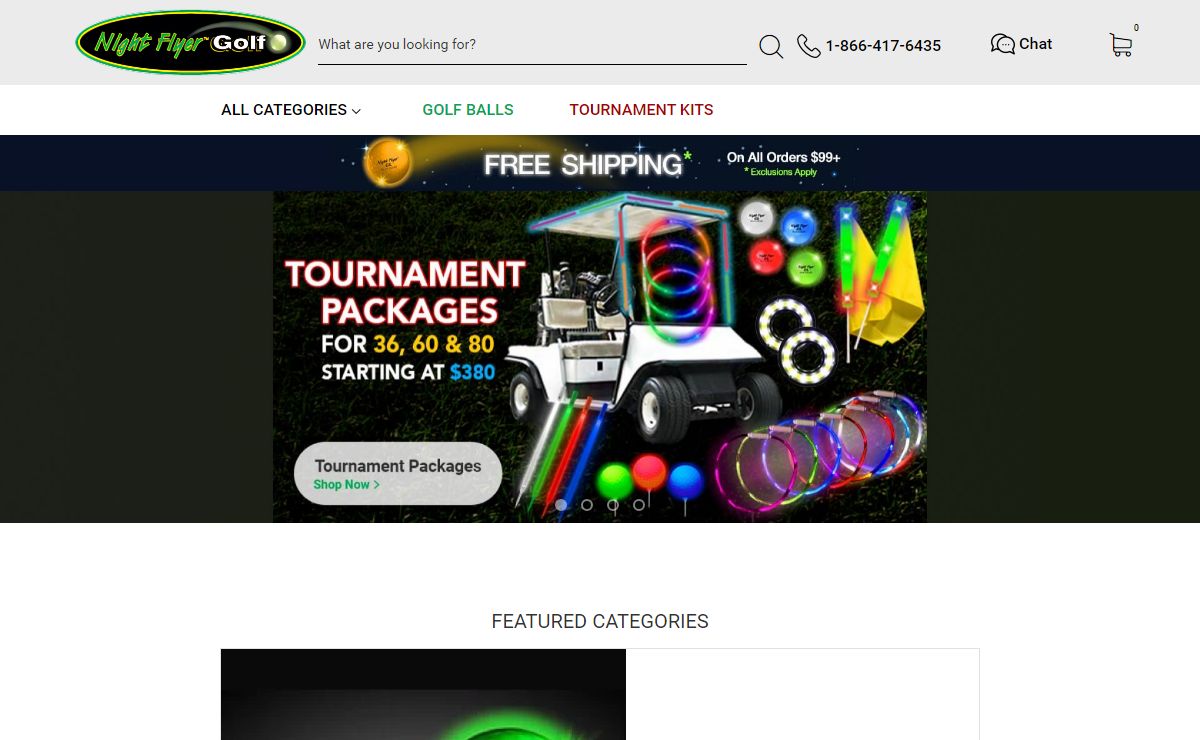 Night Flyer Golf Balls - Bulk Glow Golf Balls | Night Flyer Golf