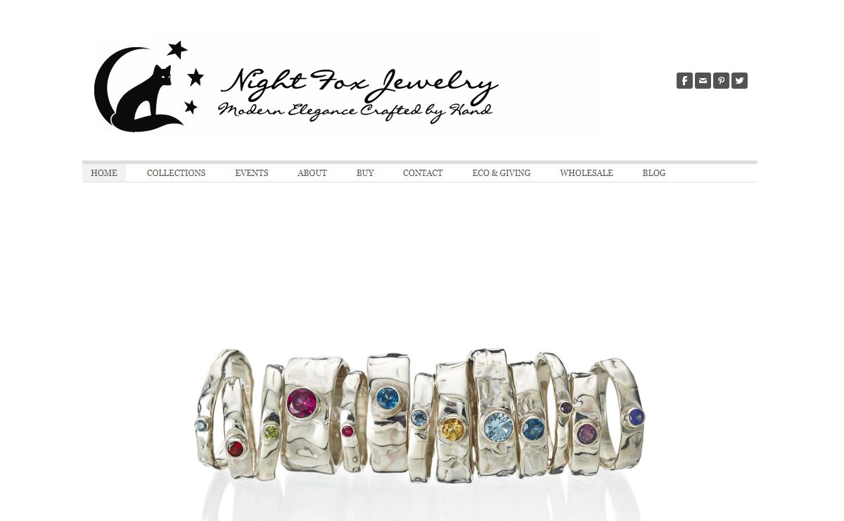 Night Fox Jewelry - Modern Elegance Crafted by Hand