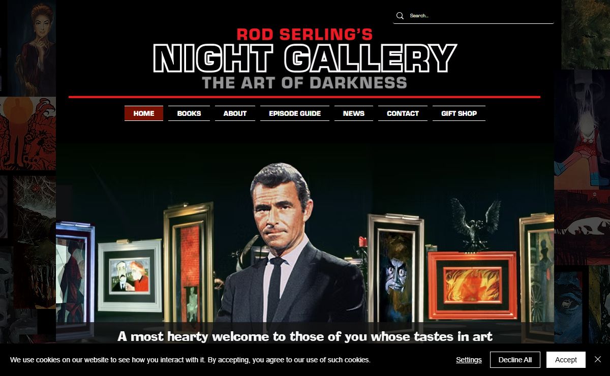 Home | Night Gallery The Art of Darkness