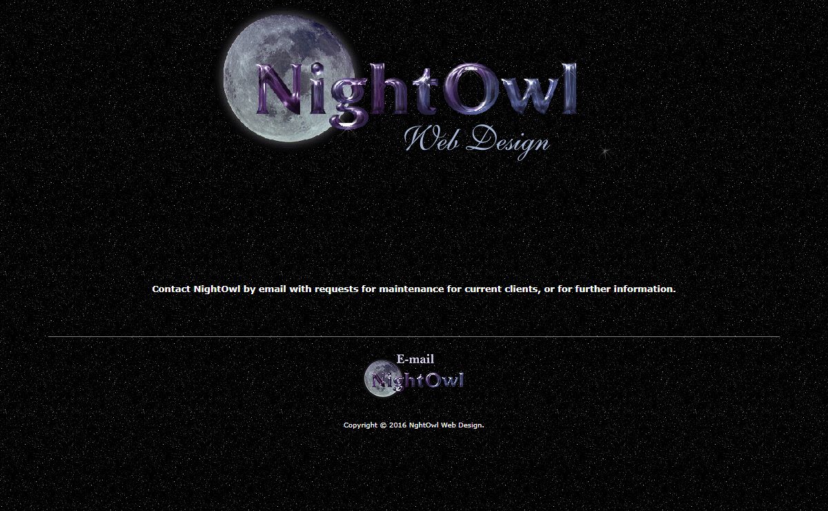 NightOwl Web Design, Web Design and Graphics for Business and Individuals.
