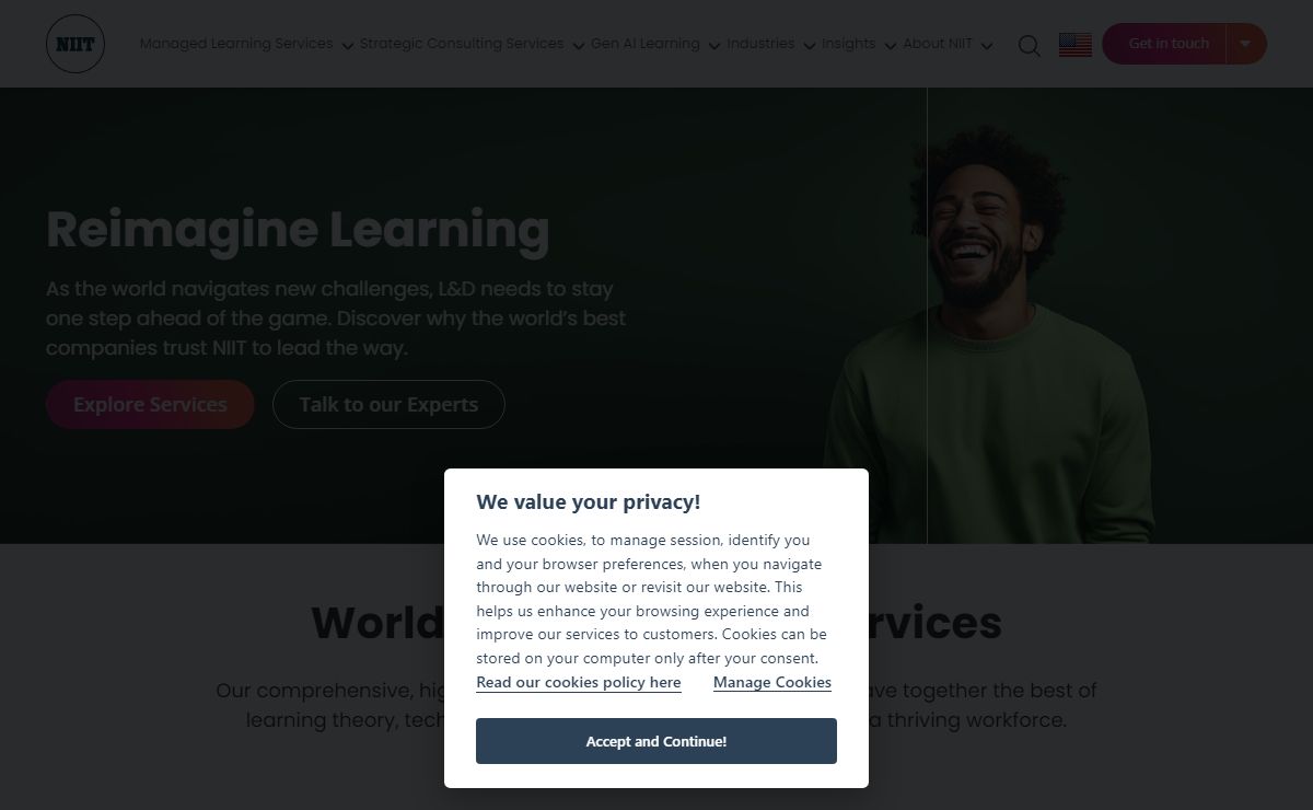 World-Class Managed Learning and Training Services | NIIT