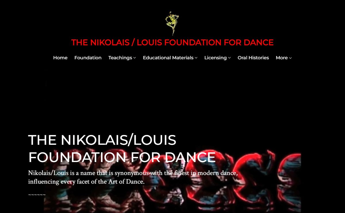 The Nikolais Louis/Louis Foundation for Dance - Home