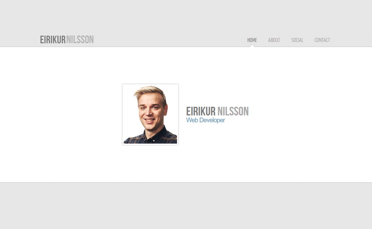Eirikur Nilsson's vCard