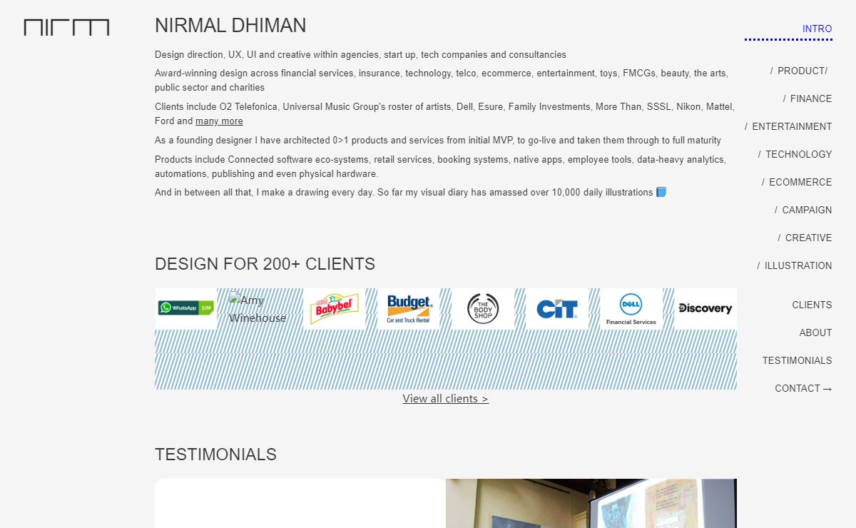 Nirm : Nirmal Dhiman : Design Direction, Creative, Experience, Interface, Product Lead, UX UI, Web, Software, SAAS, App, Service, Illustration, Animation – Designer Extraordinaire