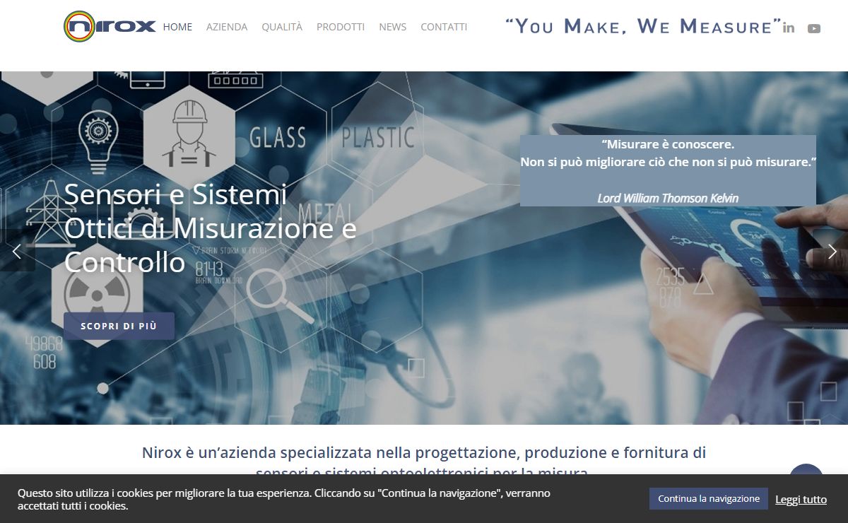 Sistemi di misurazione chiavi in mano per applicazioni standard e custom