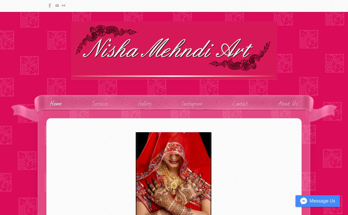 Nisha Mehndi Art - Professional Bridal Henna Artist - Home